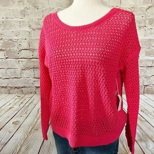 Victoria’s Secret open knit crochet sweater vintage